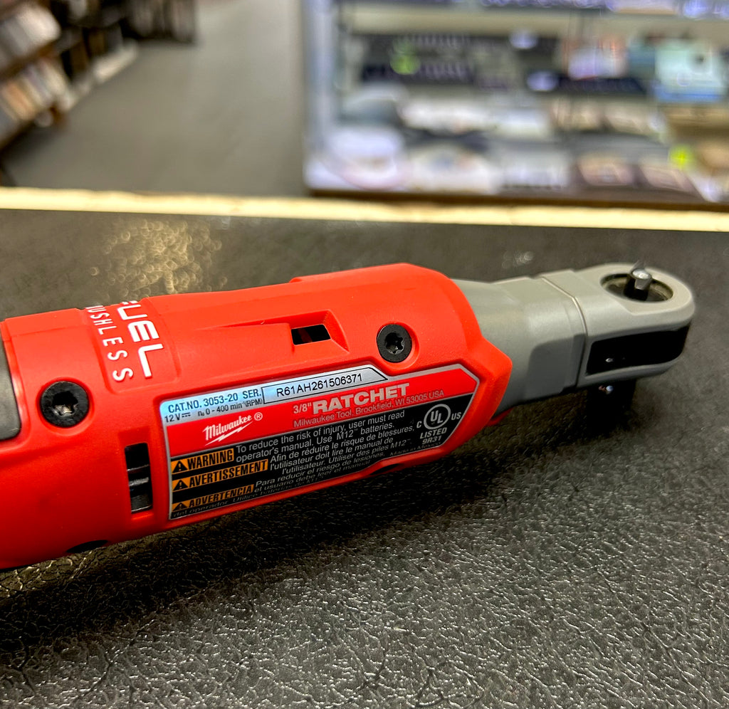 Milwaukee M12 FUEL 3/8” High Speed Ratchet 3053-20 Brushless Tool Only