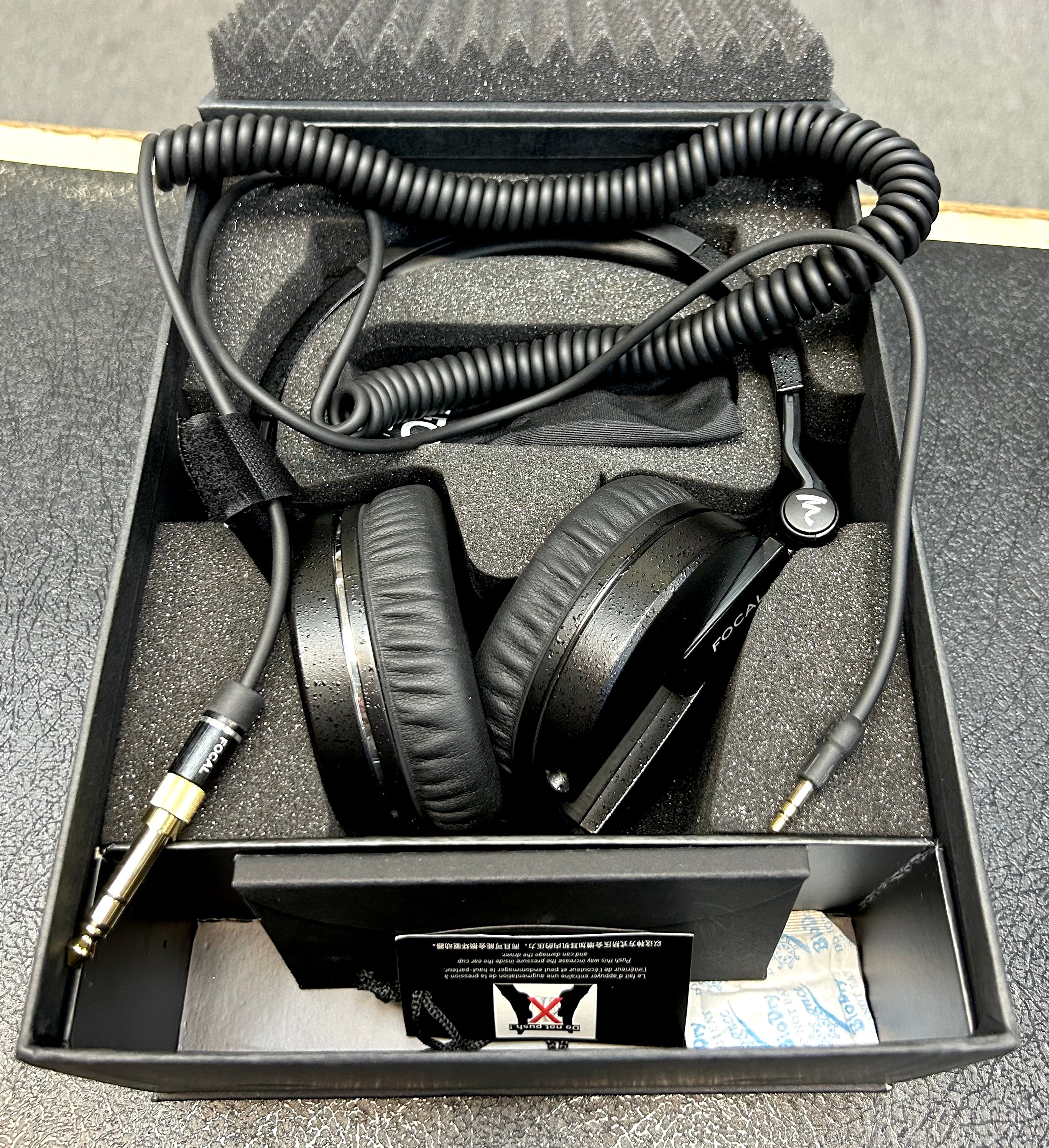 Focal Spirit Professional Studio Monitoring Headphones w/ Original Box & Coiled Cable