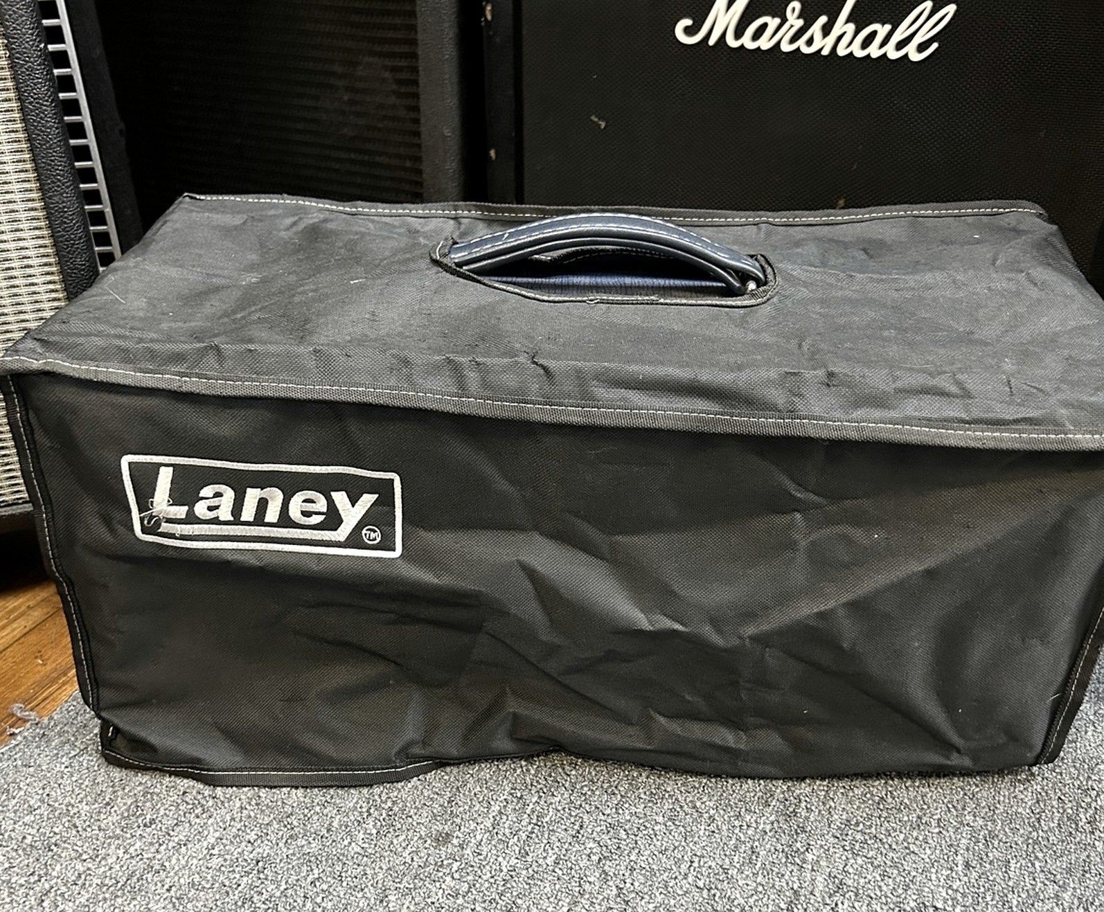 Laney Lionheart L20H 20W Class A Tube Guitar Amp Head Blue w/ Cover UK Made
