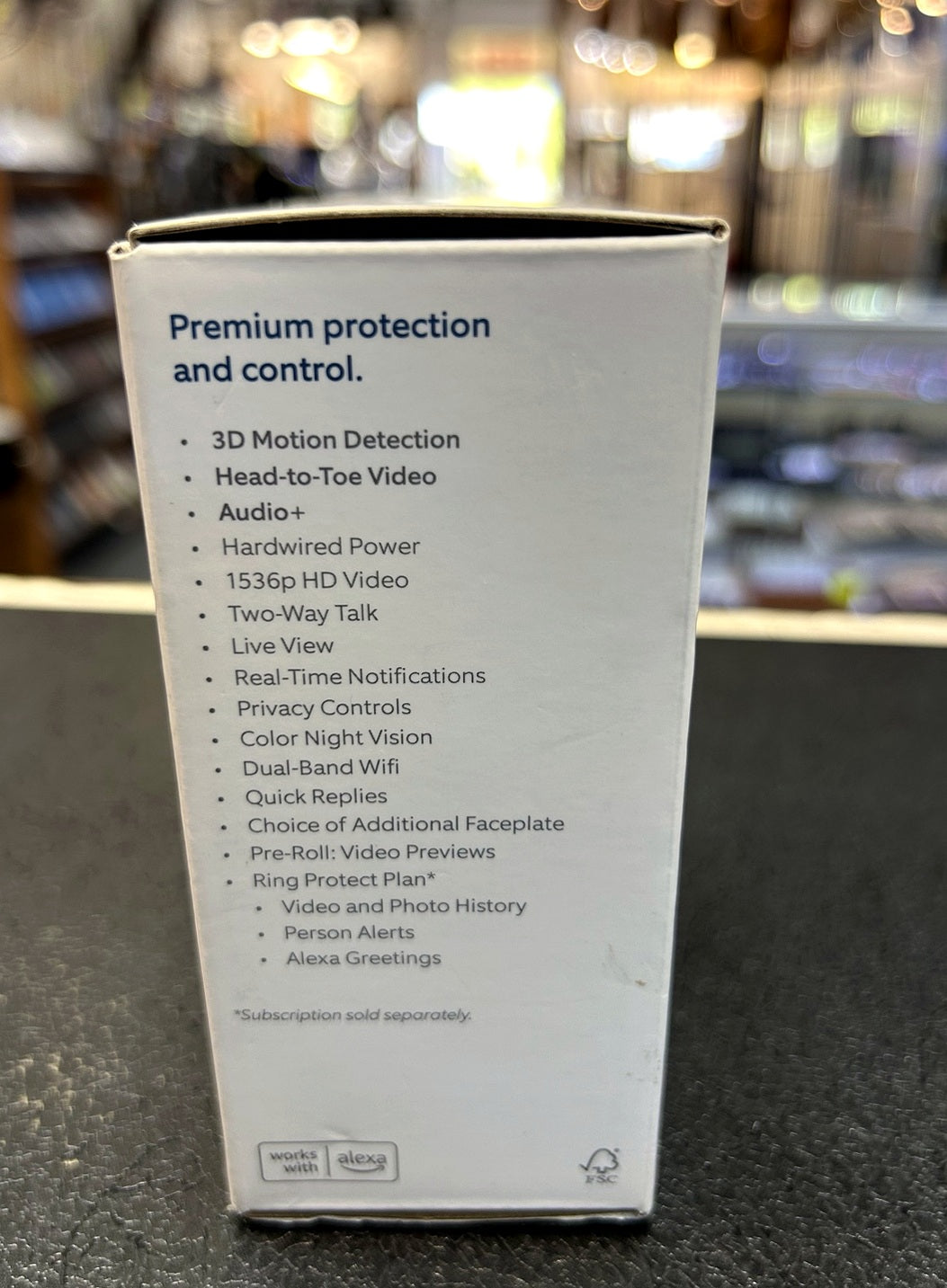 Ring Video Doorbell Pro 2 Satin Nickel 1536p HD+ 3D Motion Hardwired NEW SEALED