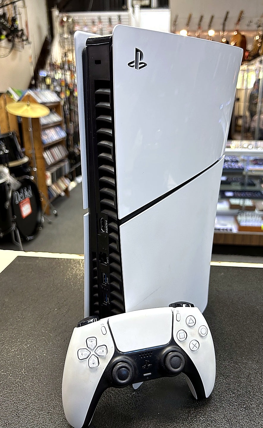 Sony PlayStation 5 PS5 Slim Disc Edition Console 1TB White w/ DualSense Controller