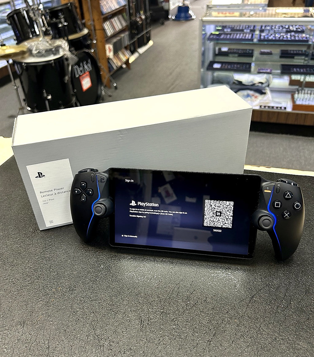Sony PlayStation Portal Remote Player for PS5 – Black Handheld Gaming Console with Original Box