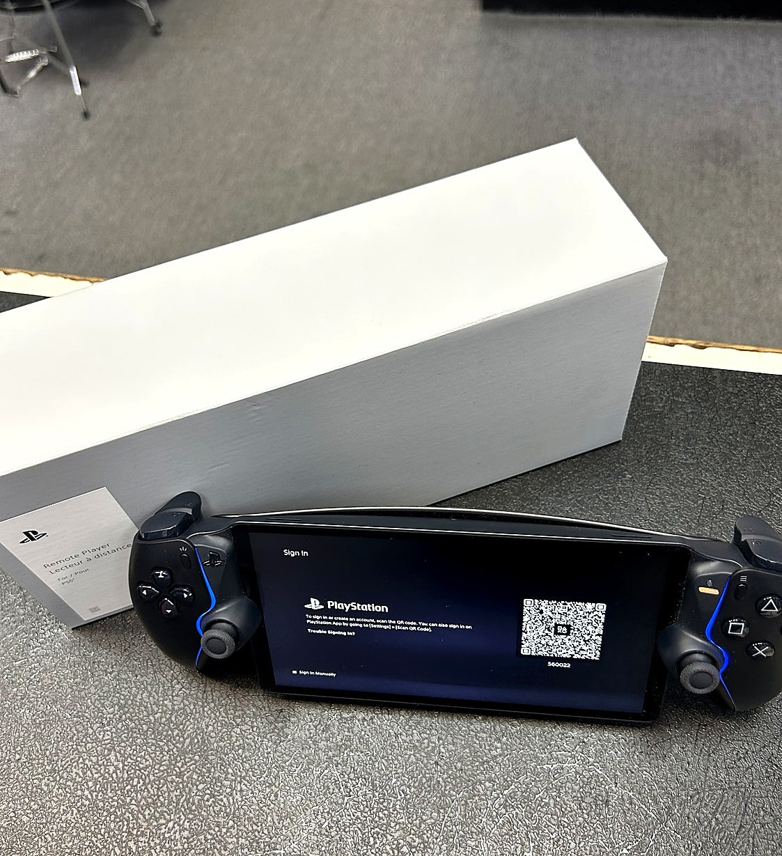 Sony PlayStation Portal Remote Player for PS5 – Black Handheld Gaming Console with Original Box