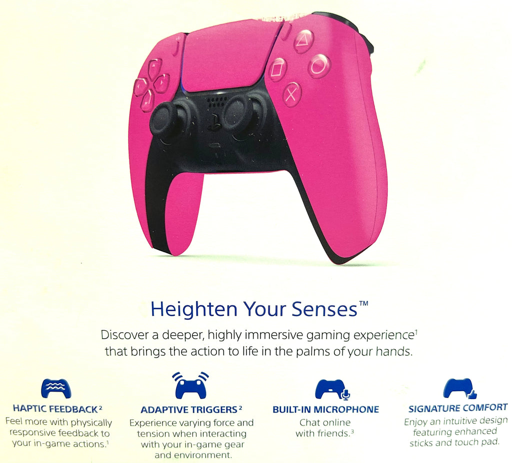 Sony PlayStation 5 DualSense Wireless Controller – Nova Pink PS5 Controller