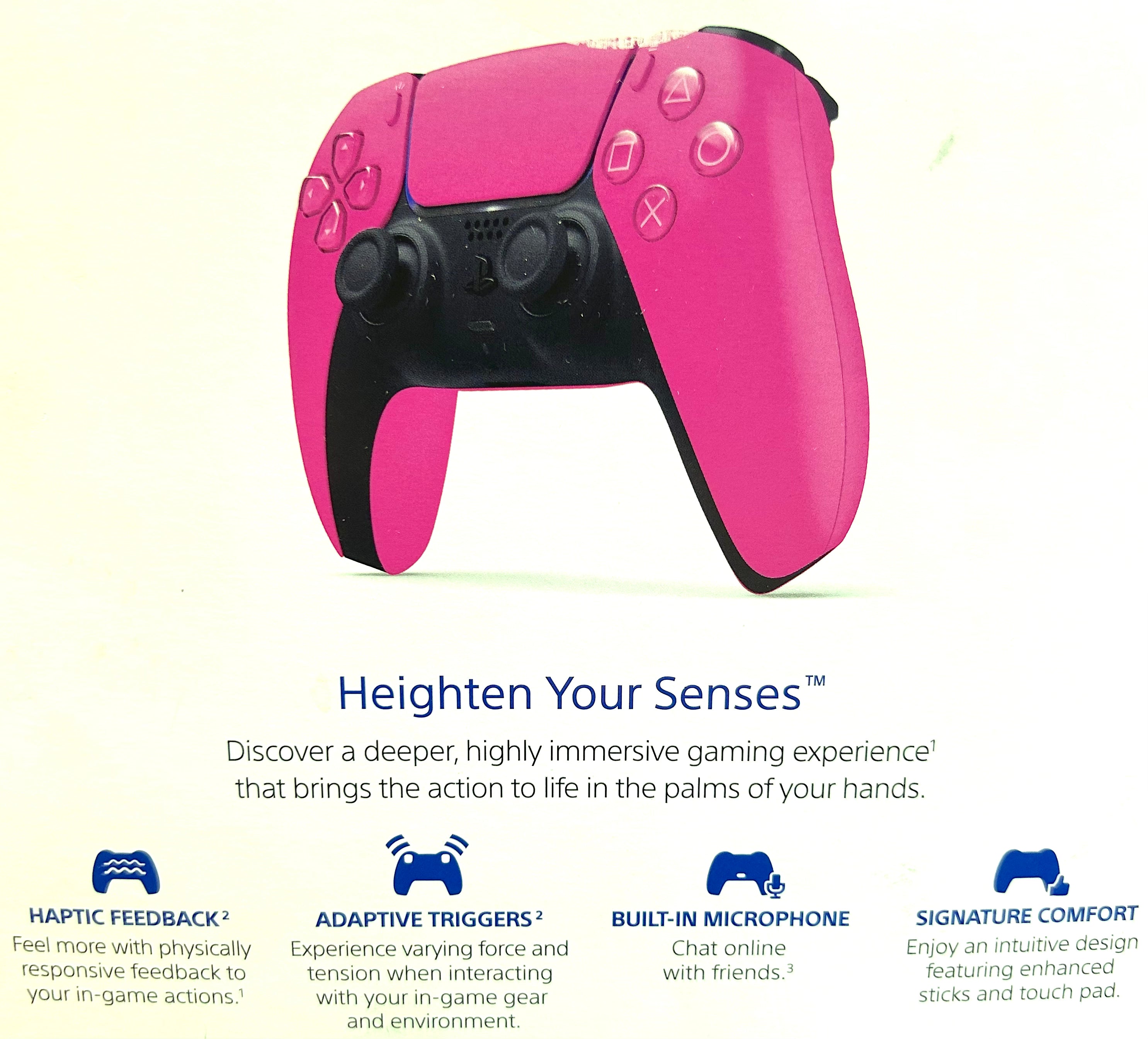 Sony PlayStation 5 DualSense Wireless Controller – Nova Pink PS5 Controller