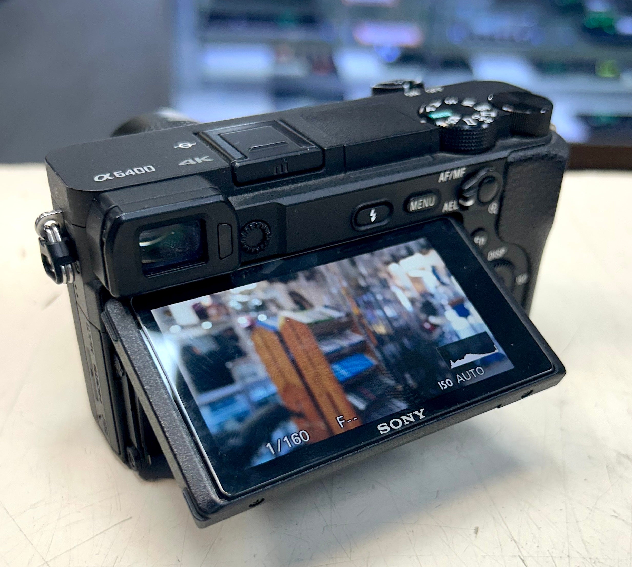 Sony Alpha a6400 Mirrorless Digital Camera | 24.2MP APS-C | 4K Video - Lens Included