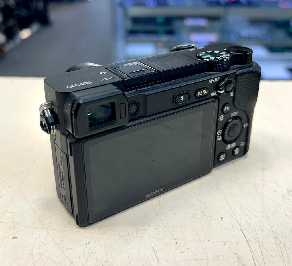 Sony Alpha a6400 Mirrorless Digital Camera | 24.2MP APS-C | 4K Video - Lens Included