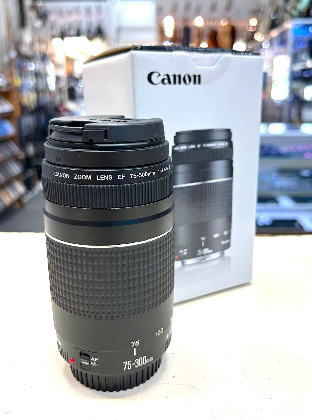 Canon EF 75–300mm f/4–5.6 III Telephoto Zoom Lens | Like New | Original Box