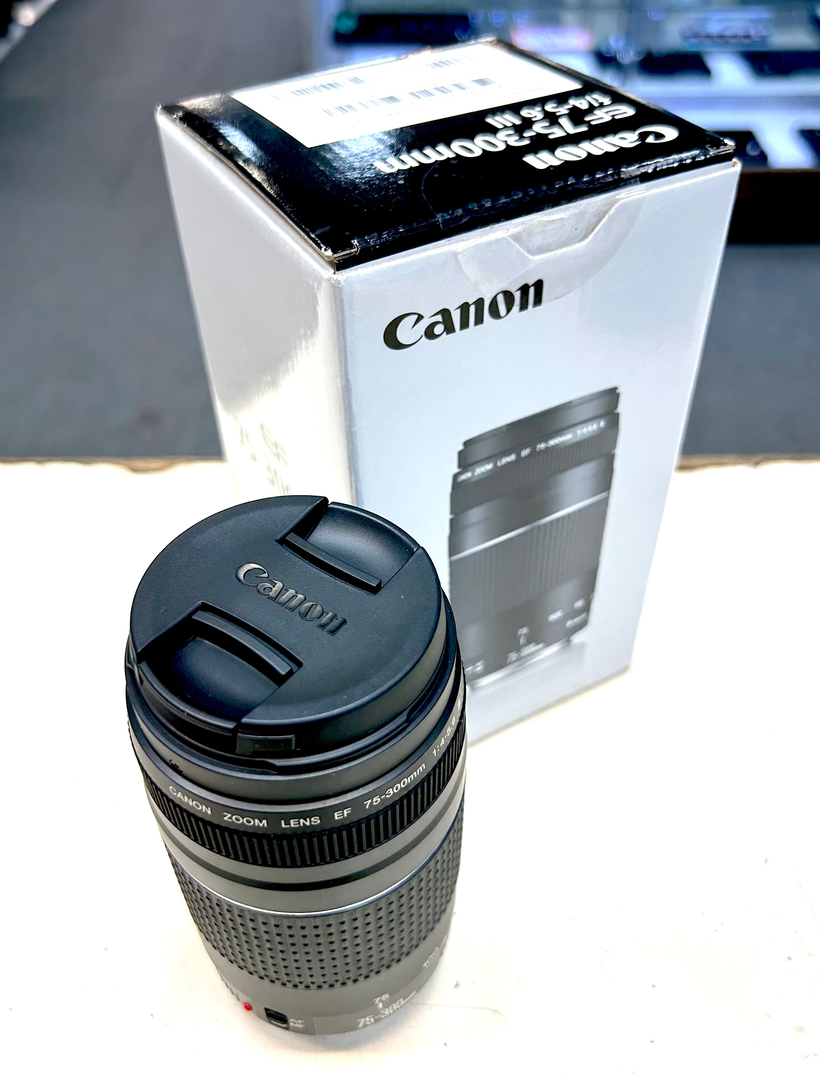 Canon EF 75–300mm f/4–5.6 III Telephoto Zoom Lens | Like New | Original Box