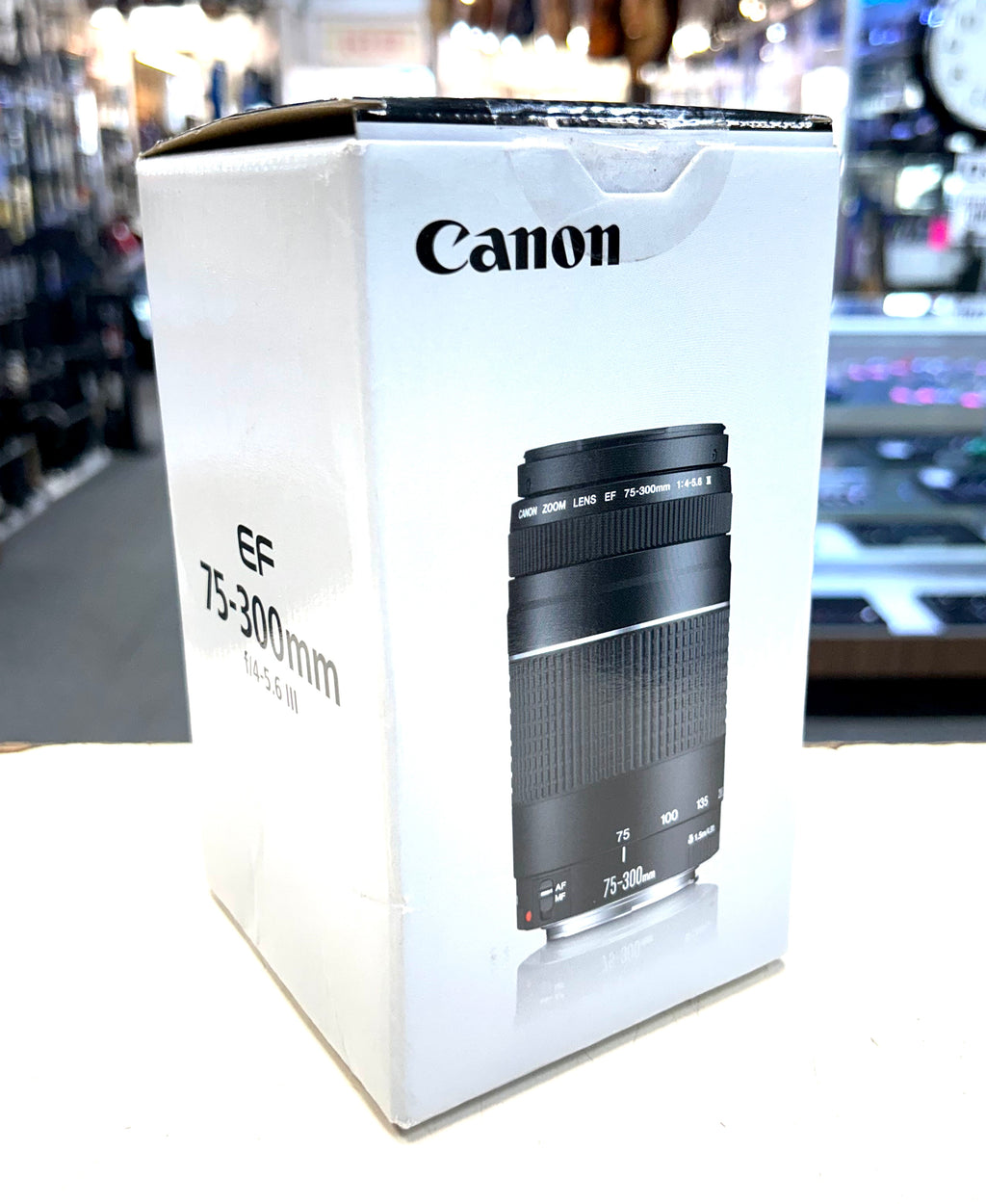 Canon EF 75–300mm f/4–5.6 III Telephoto Zoom Lens | Like New | Original Box