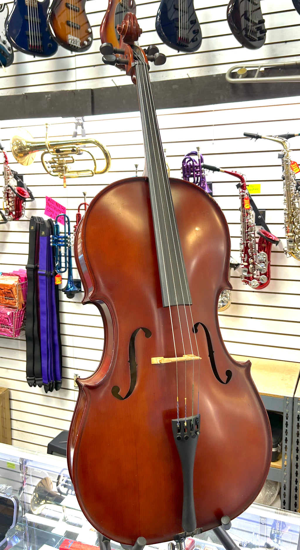 Hans Kroger Full-Size 4/4 Cello with Case
