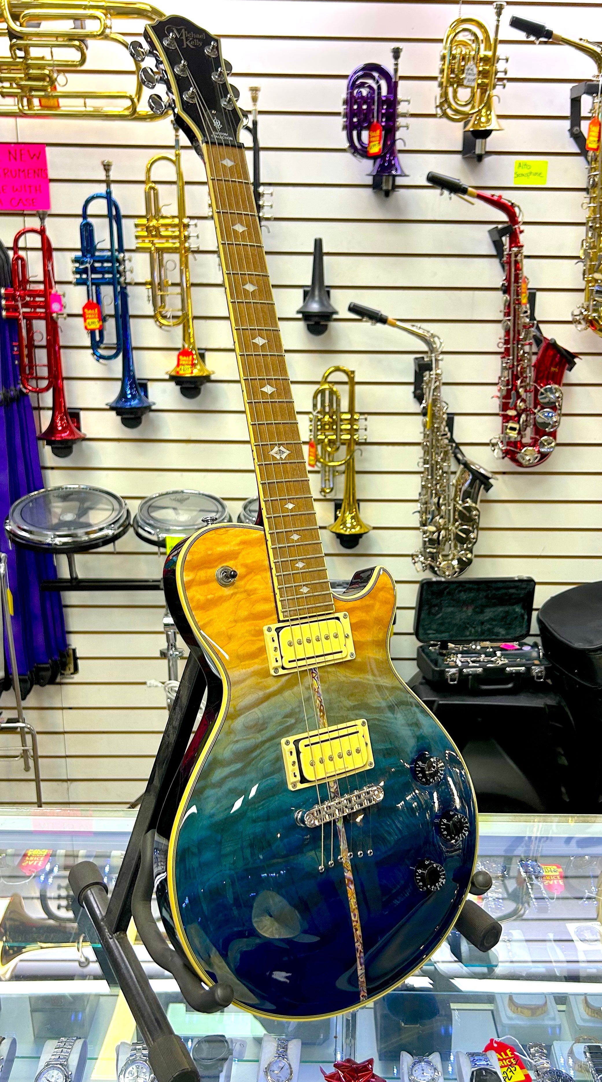 Michael Kelly Patriot Instinct Bold – Custom Collection Blue Fade