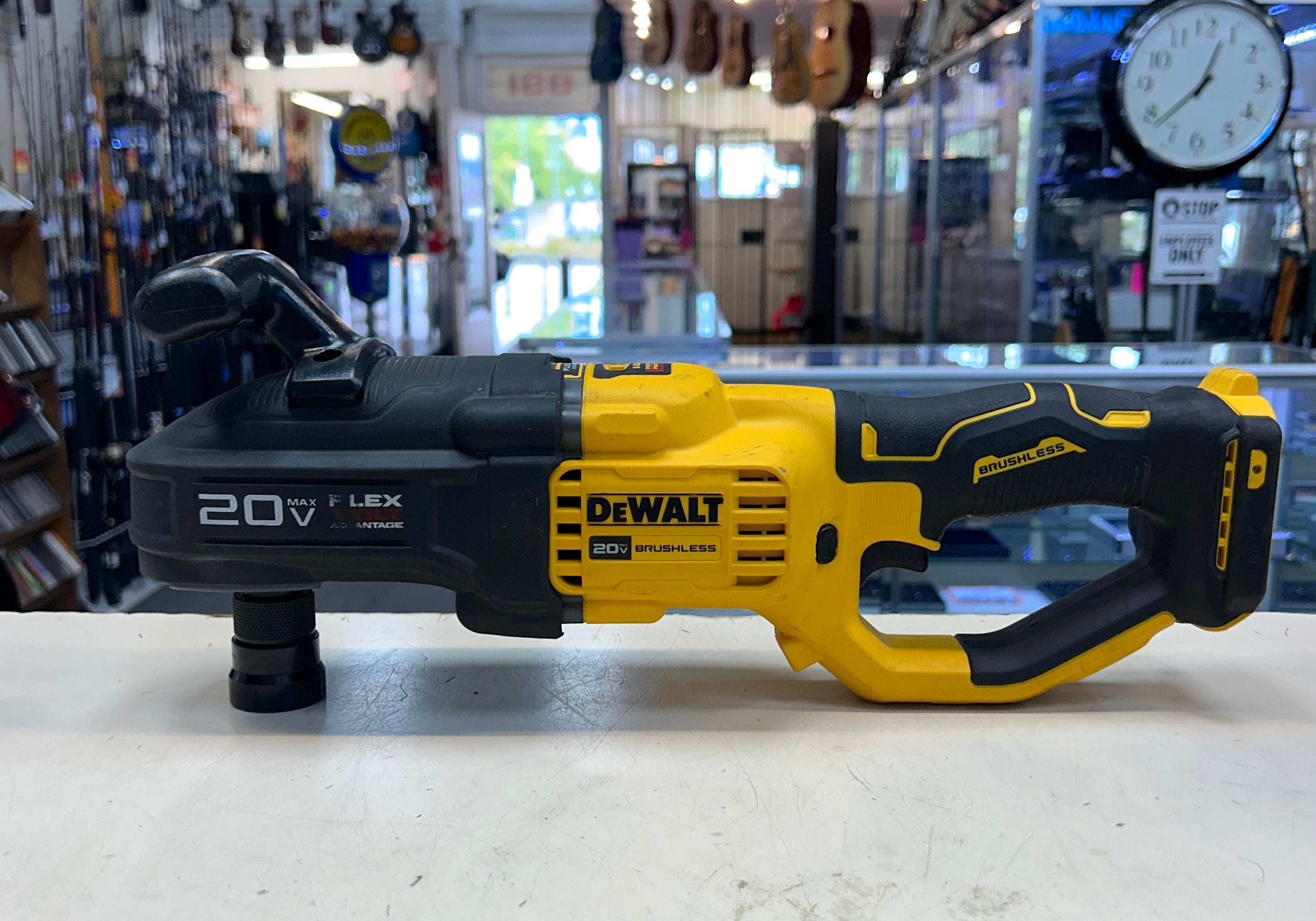 DeWalt 7/16” Quick Release Right Angle Stud & Joist Drill - Missing Side Handle