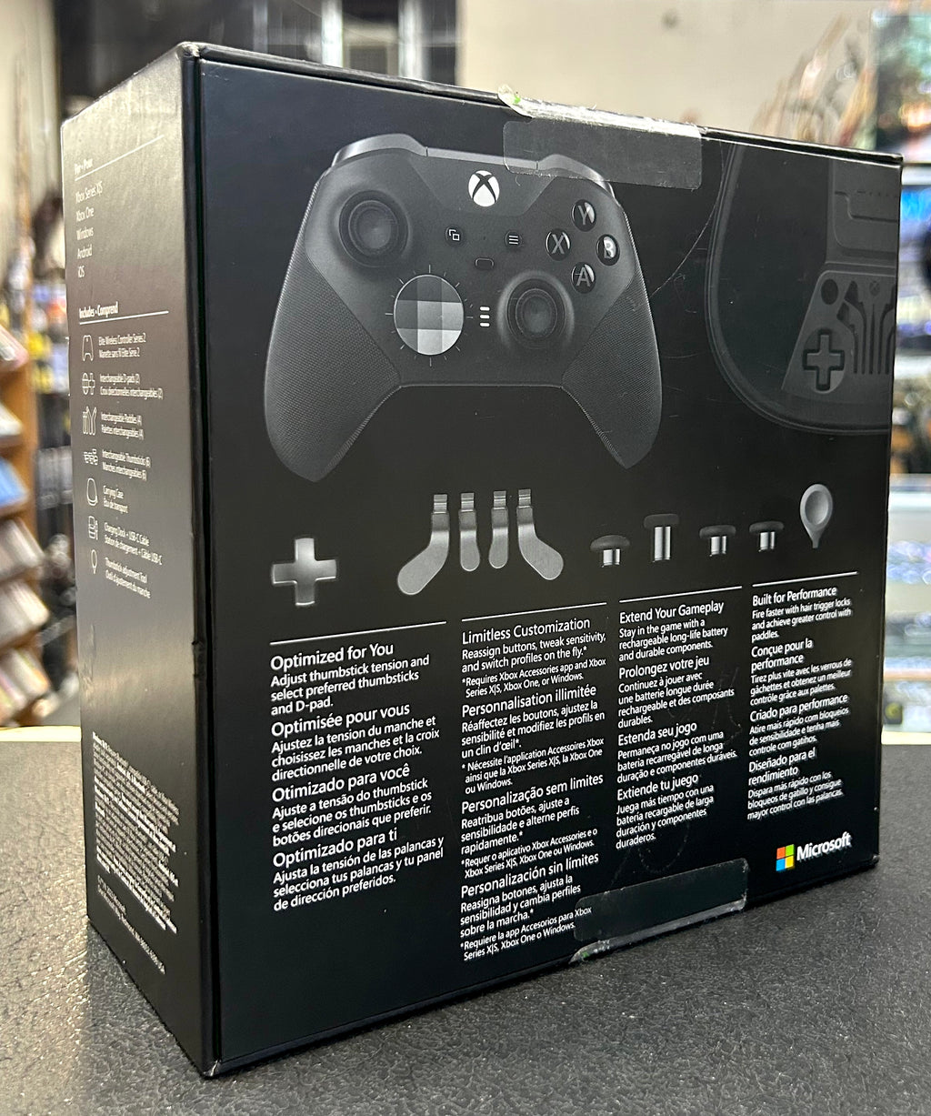 Xbox Elite Wireless Controller Series 2 Black Factory Sealed
