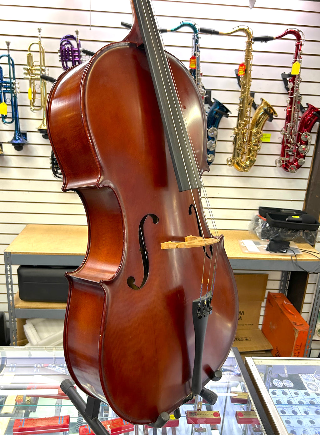 Hans Kroger Full-Size 4/4 Cello with Case