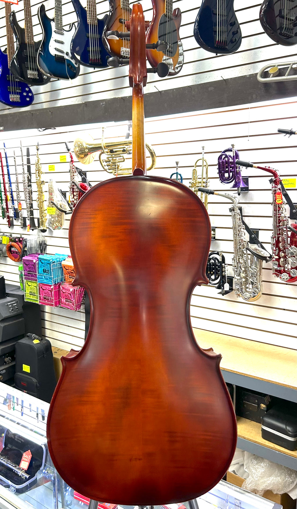 Hans Kroger Full-Size 4/4 Cello with Case
