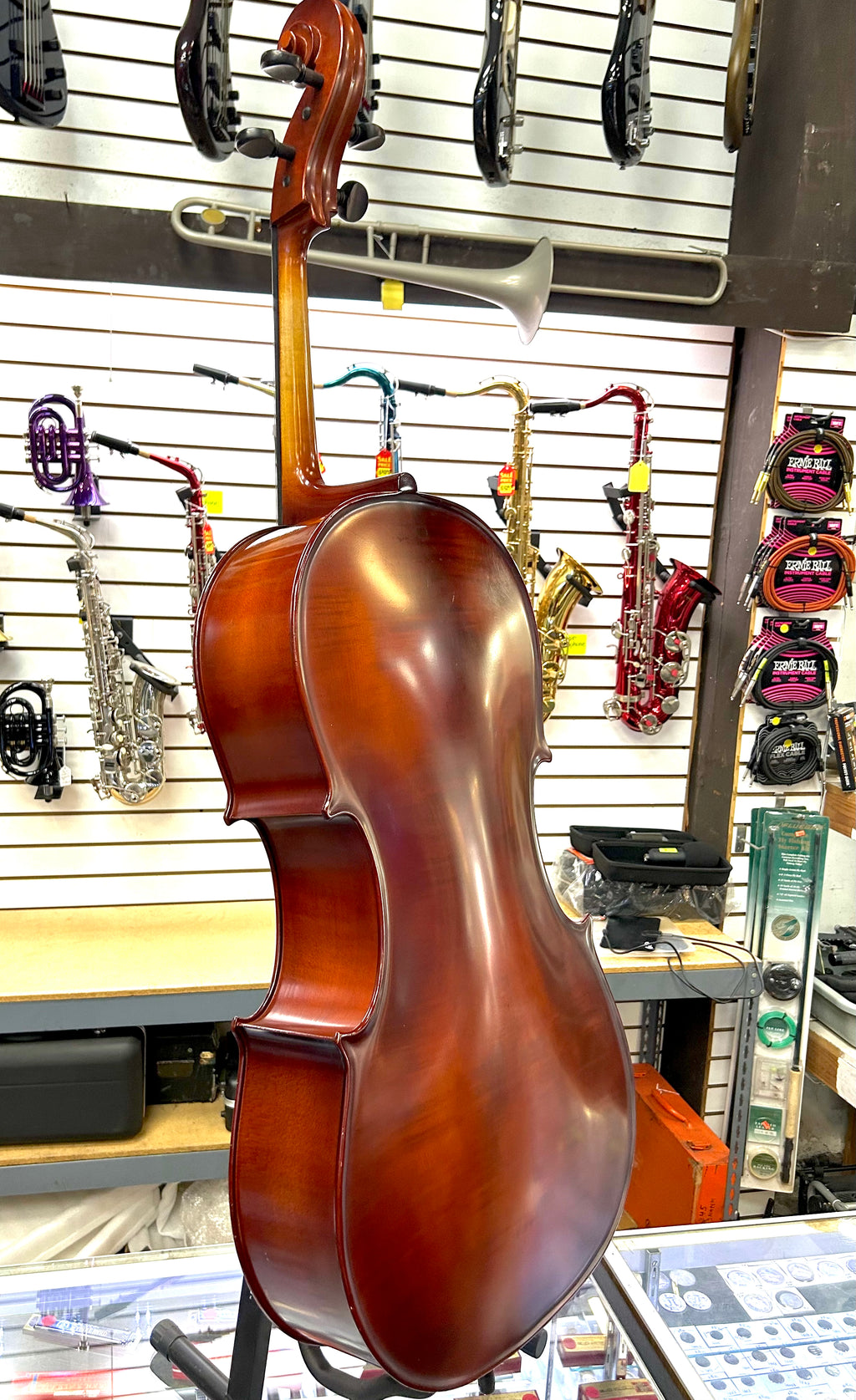 Hans Kroger Full-Size 4/4 Cello with Case