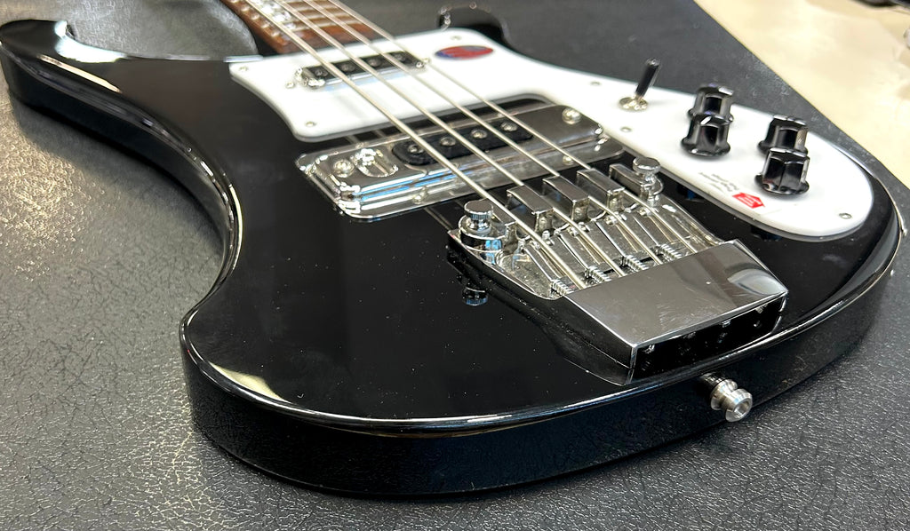 Rickenbacker 4003 Jetglo 4-String Electric Bass Guitar Made in USA w/ Black Hard Shell Case