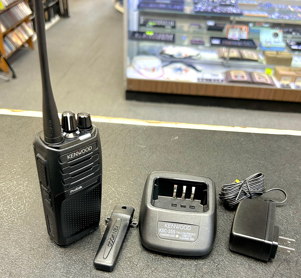 NEW Kenwood ProTalk NX-P1300AUK UHF Business Radio 5W 16 Channel w/ Charger