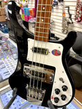 Rickenbacker 4003 Jetglo 4-String Electric Bass Guitar Made in USA w/ Black Hard Shell Case