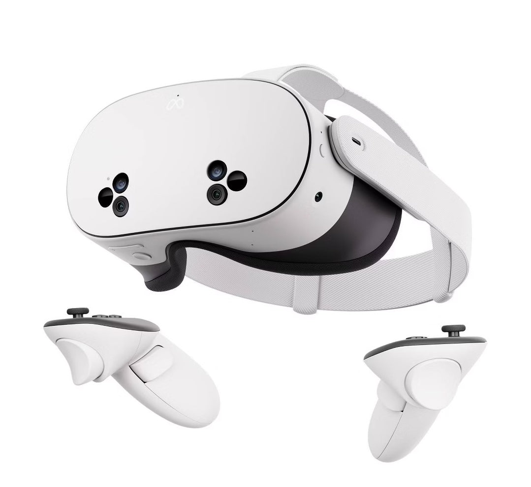 Meta Quest 3S 256GB VR Headset Bundle  – Batman Arkham Shadow Included – Touch Plus Controllers