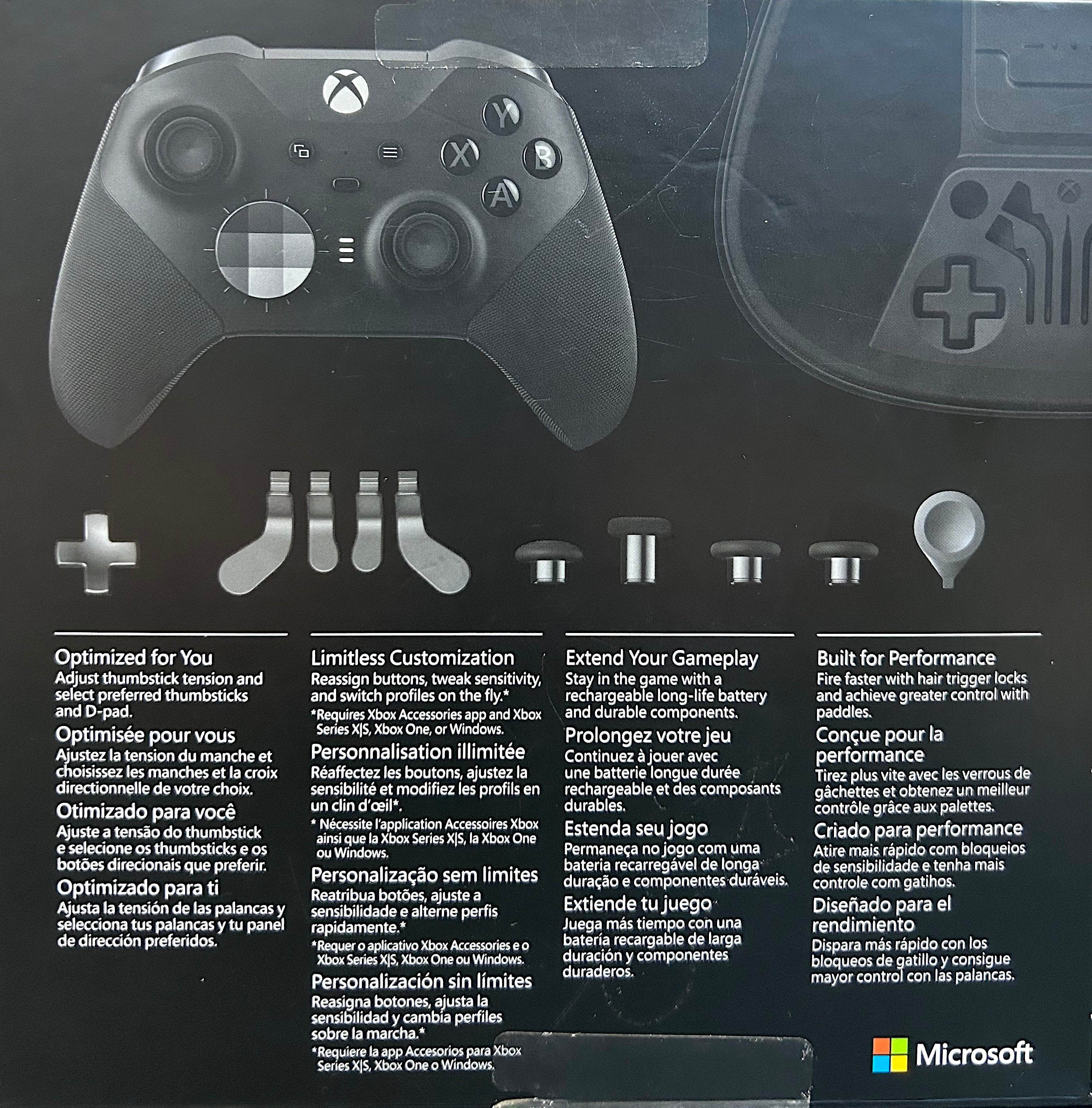 Xbox Elite Wireless Controller Series 2 Black Factory Sealed