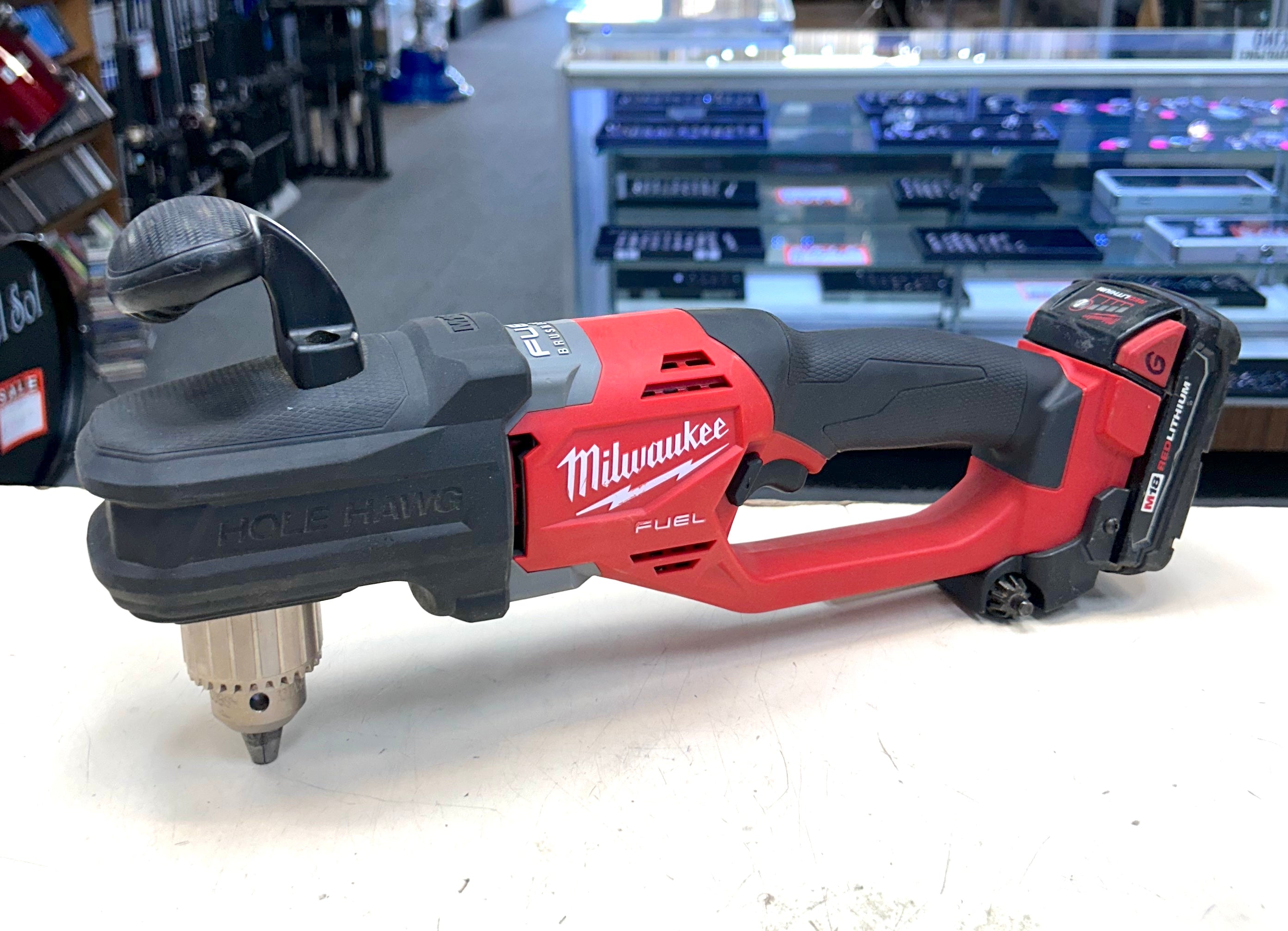Milwaukee M18 FUEL 1/2” Right Angle Drill with Battery – Pre-Owned, Tested