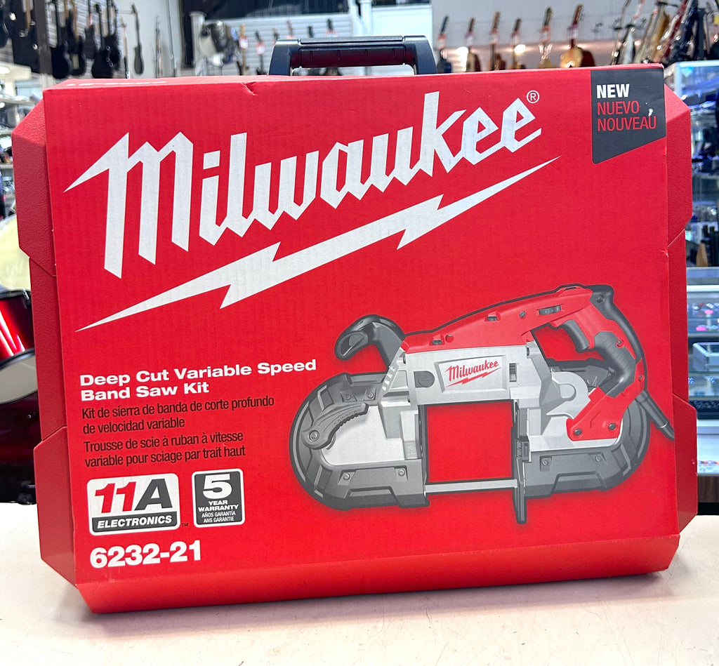 Milwaukee 6232-21 Deep Cut Variable Speed Band Saw – in Original Packaging