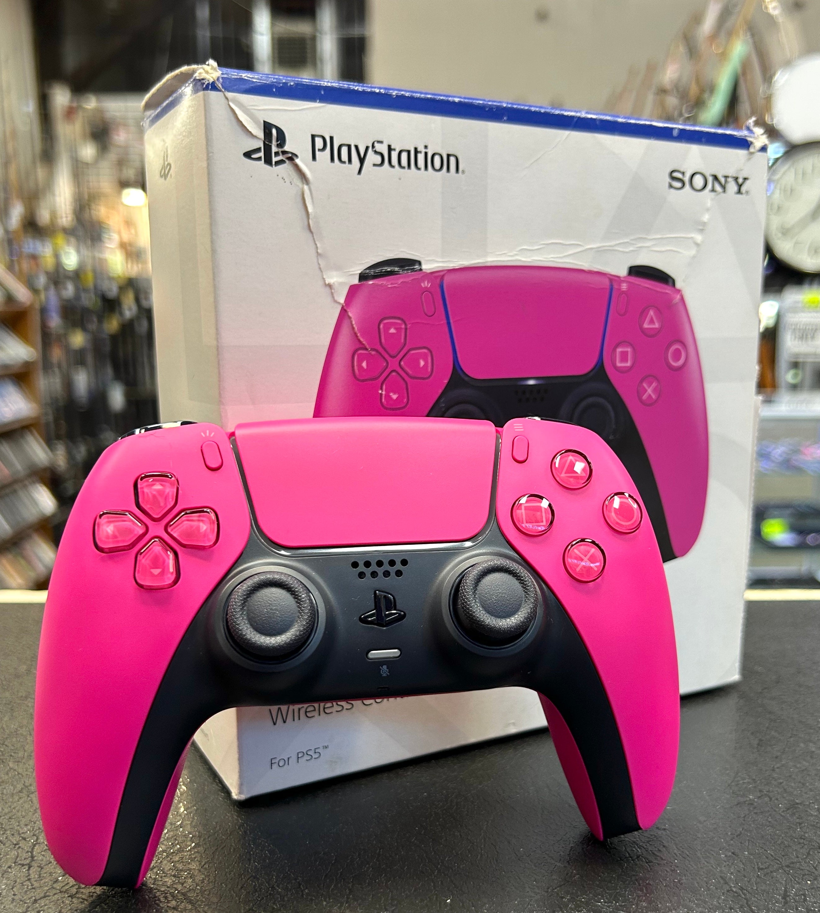 Sony PlayStation 5 DualSense Wireless Controller – Nova Pink PS5 Controller
