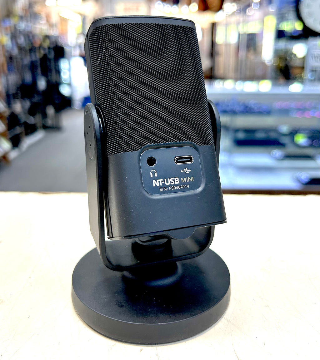 RØDE NT-USB Mini USB Condenser Microphone w/ Stand Studio Quality Podcast Streaming Mic