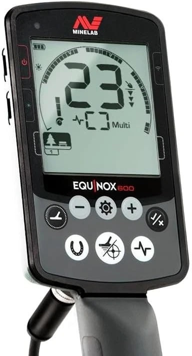 Minelab Equinox 600 Metal Detector - Multi-IQ Technology, Waterproof, New in Box