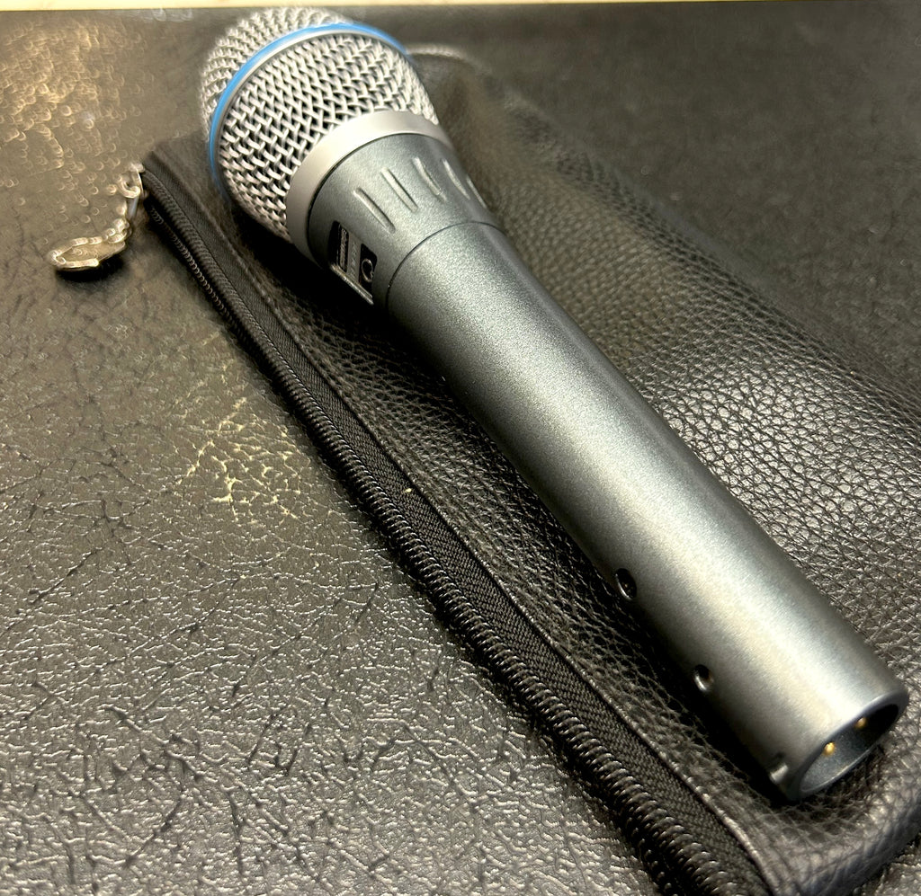 Shure Beta 87A Supercardioid Condenser Vocal Microphone w/ Carry Pouch
