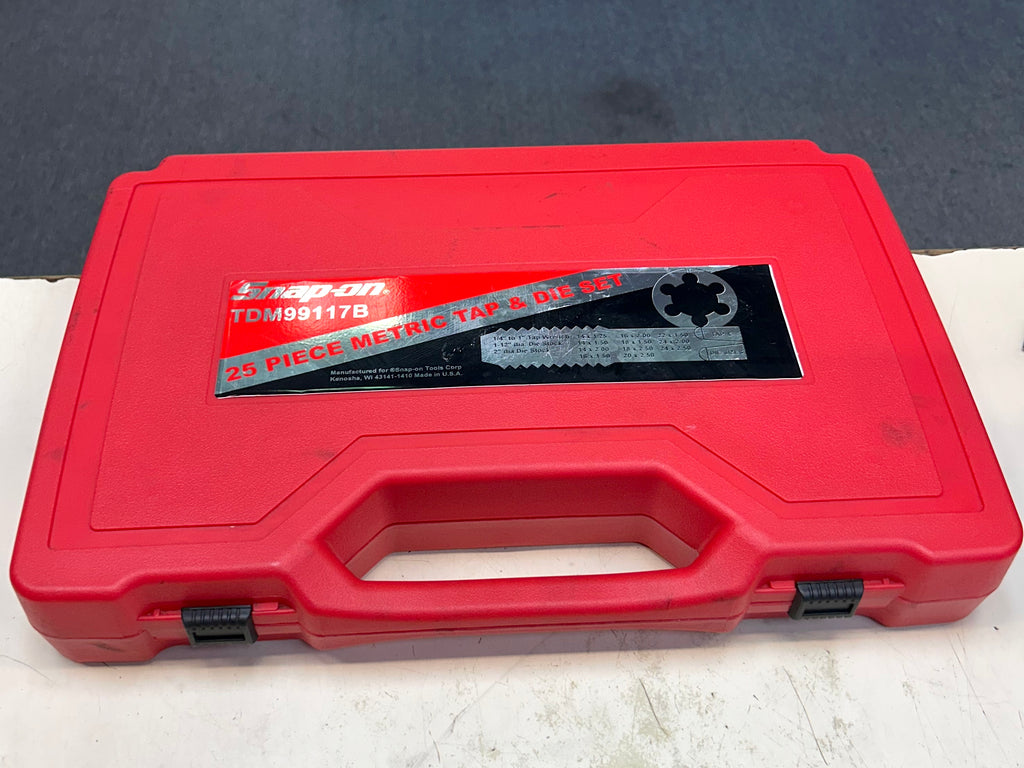 Snap-On Metric Tap & Die Set – Pre-Owned, Complete Set, Great Condition