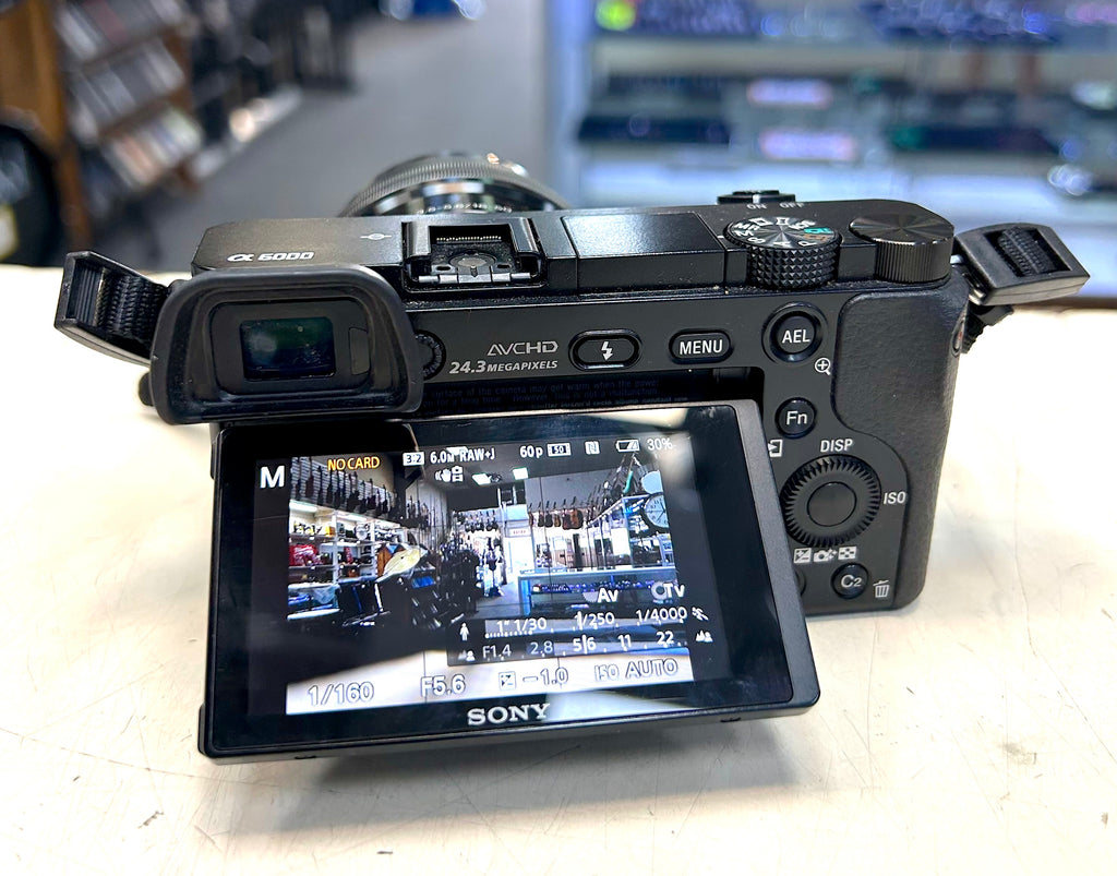 Sony Alpha a6000 ILCE-6000 24.3MP Mirrorless Camera + 16-50mm OSS Lens | FAST AF