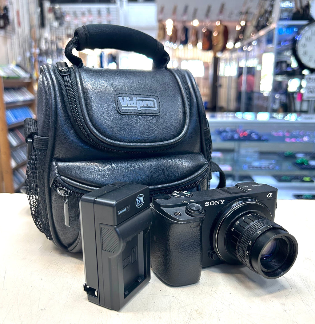 Sony Alpha a6400 Mirrorless Digital Camera | 24.2MP APS-C | 4K Video - Lens Included