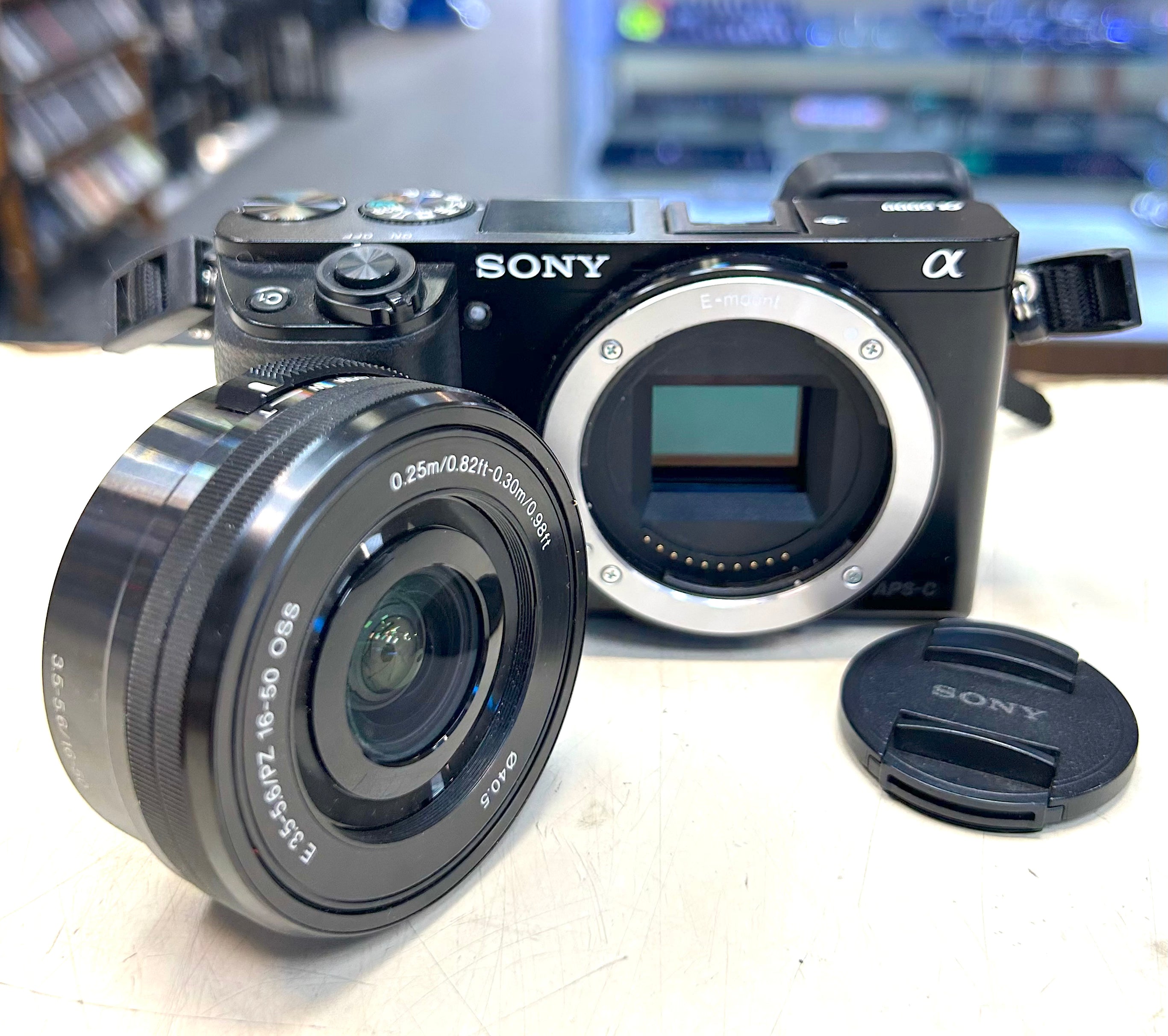 Sony Alpha a6000 ILCE-6000 24.3MP Mirrorless Camera + 16-50mm OSS Lens | FAST AF