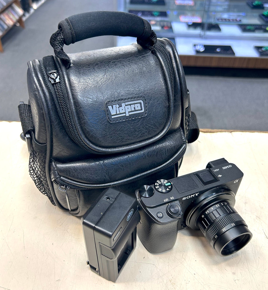 Sony Alpha a6400 Mirrorless Digital Camera | 24.2MP APS-C | 4K Video - Lens Included