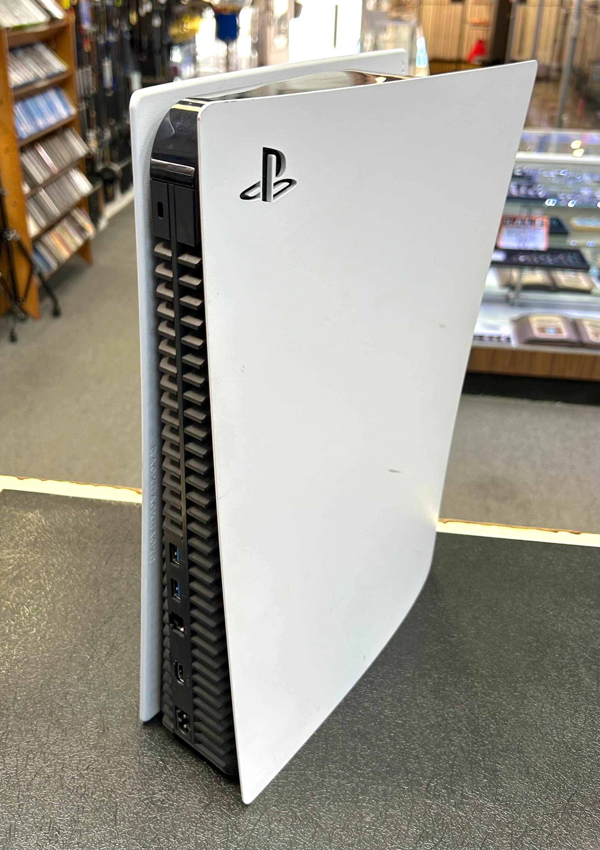 Sony PlayStation 5 PS5 Disc Edition 825GB Console Bundle w/ Blue DualSense Controller