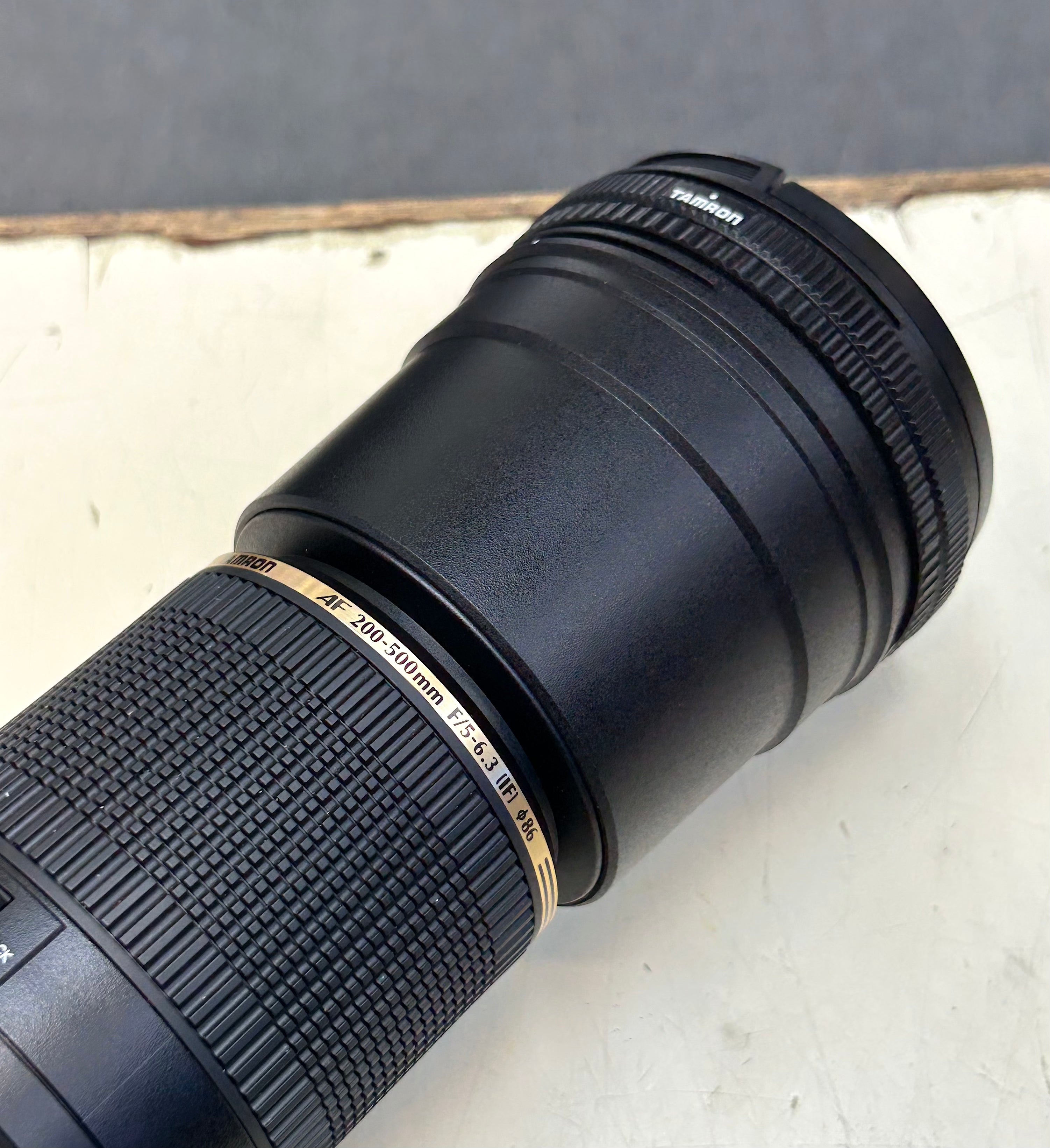 Tamron SP AF 200-500mm f/5-6.3 Di LD IF Telephoto Zoom Lens w/ Tripod Collar & Case