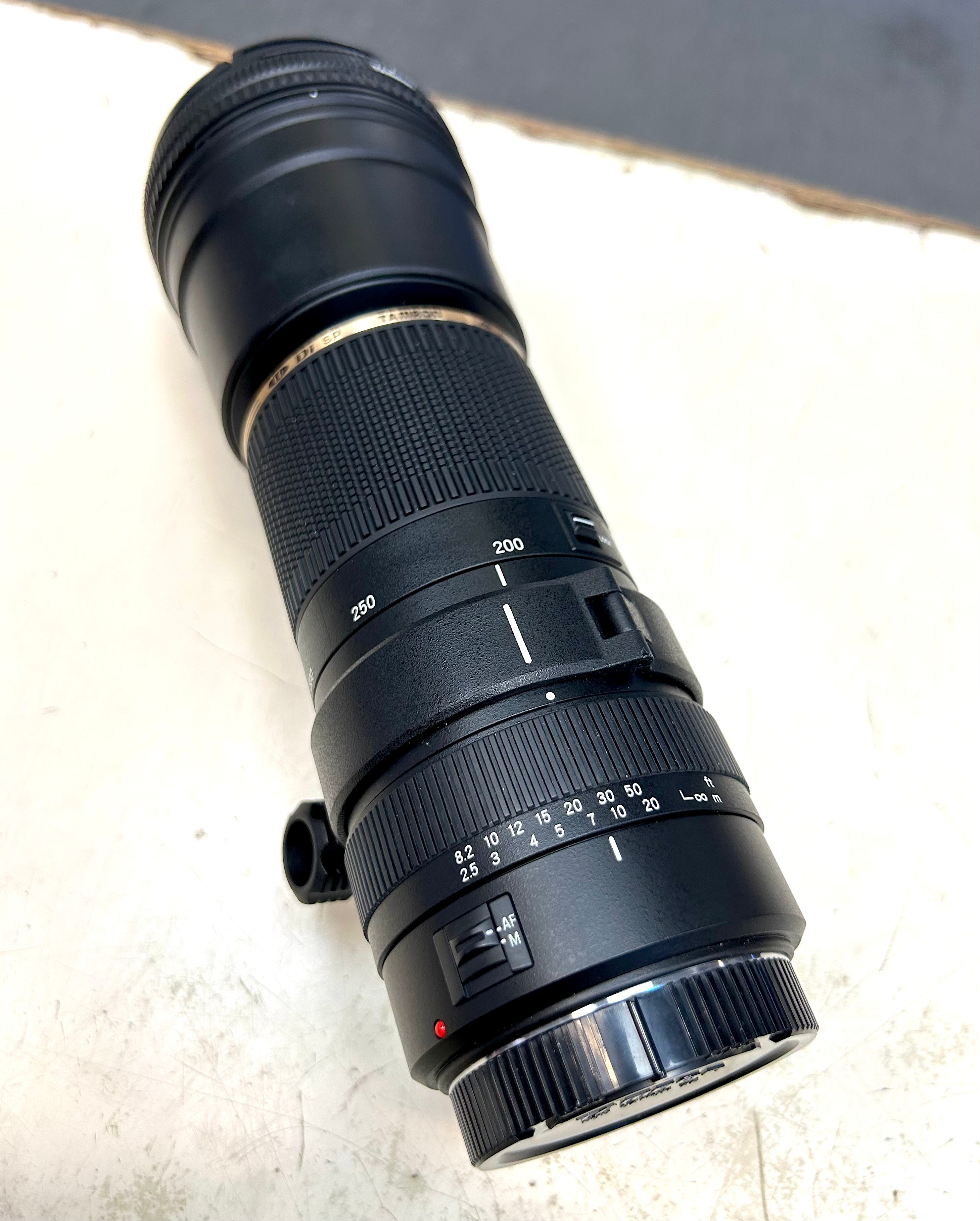 Tamron SP AF 200-500mm f/5-6.3 Di LD IF Telephoto Zoom Lens w/ Tripod Collar & Case