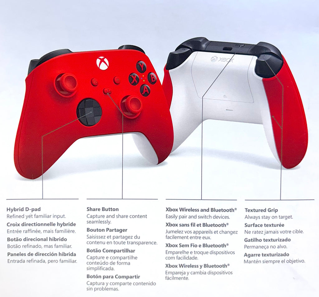 Microsoft Xbox Wireless Controller Pulse Red Edition
