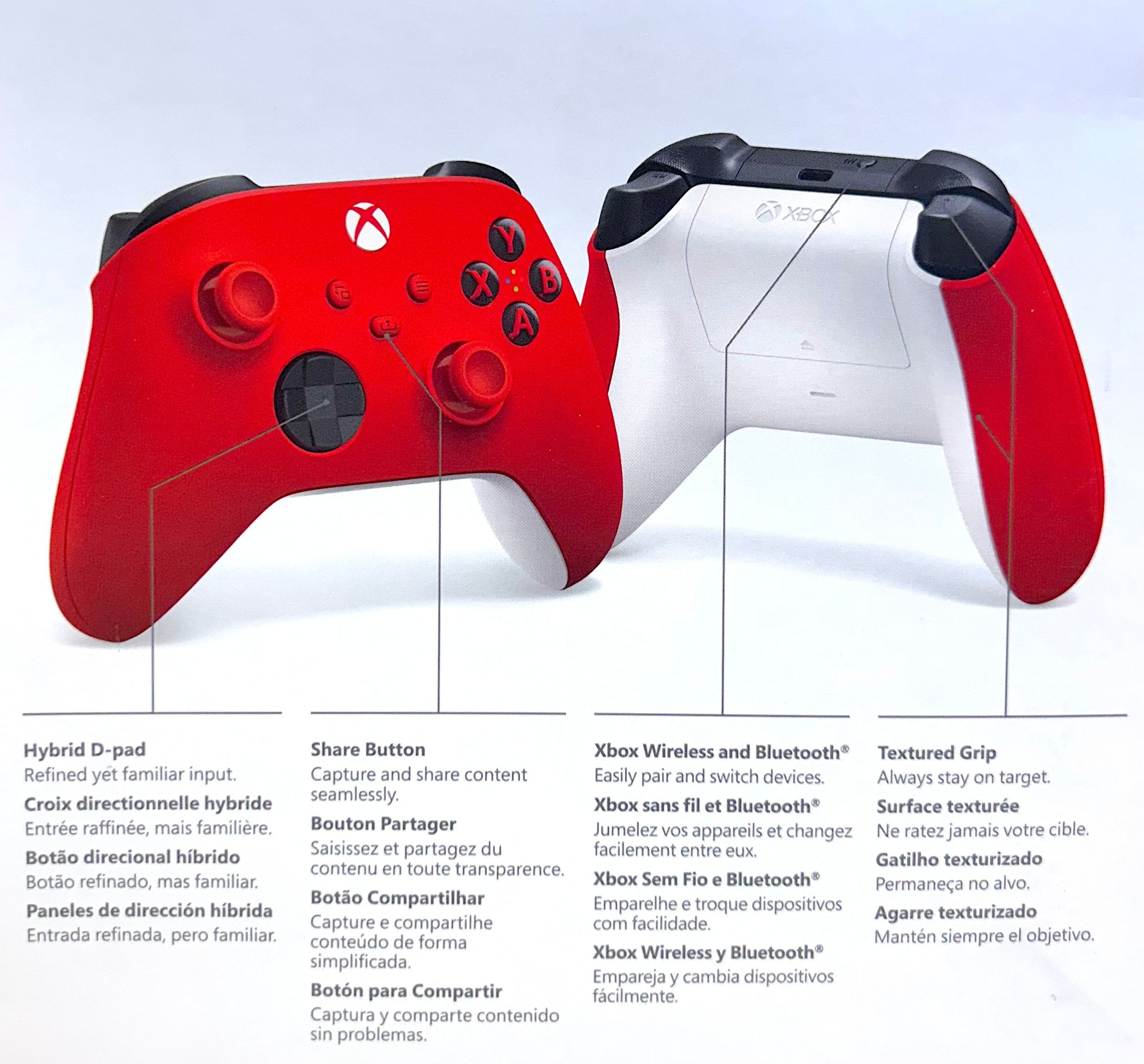 Microsoft Xbox Wireless Controller Pulse Red Edition
