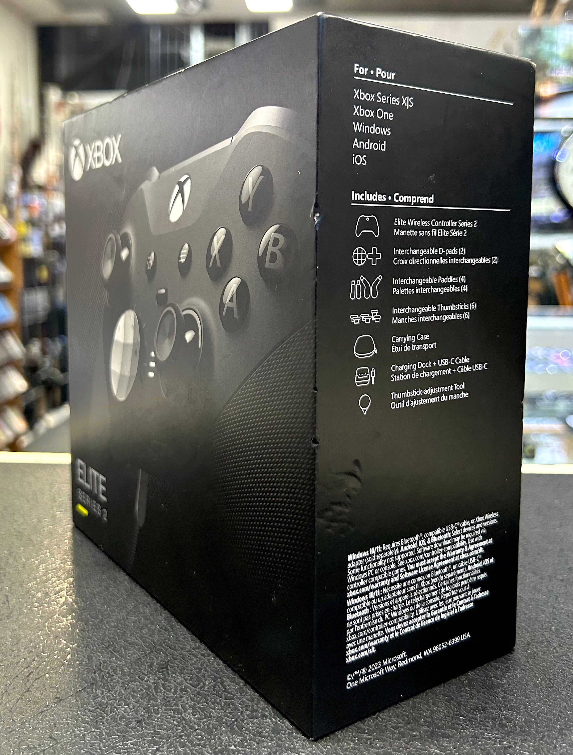 Xbox Elite Wireless Controller Series 2 Black Factory Sealed