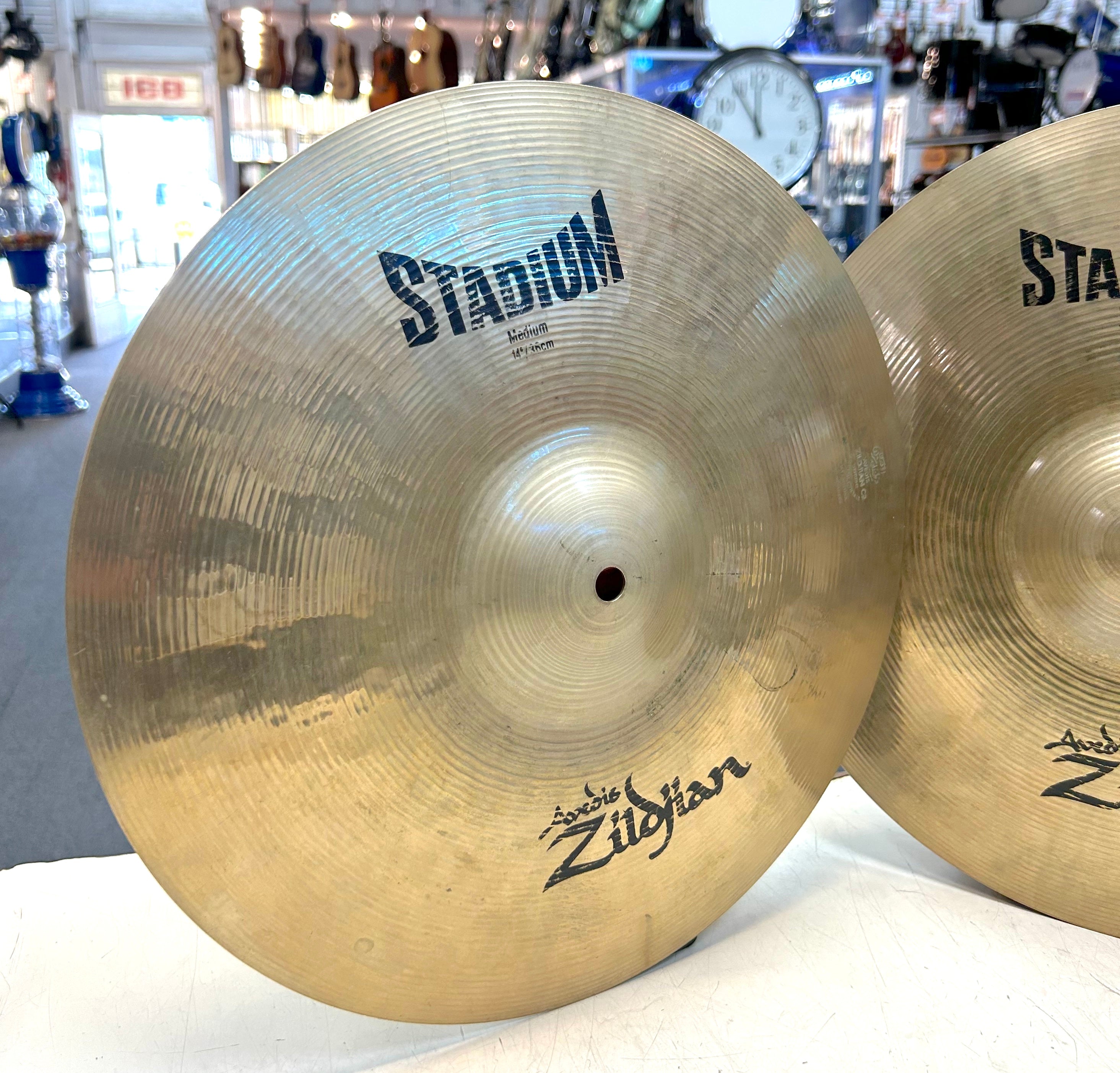 Zildjian Stadium Series 14" Medium Hi-Hat Cymbals - Pair