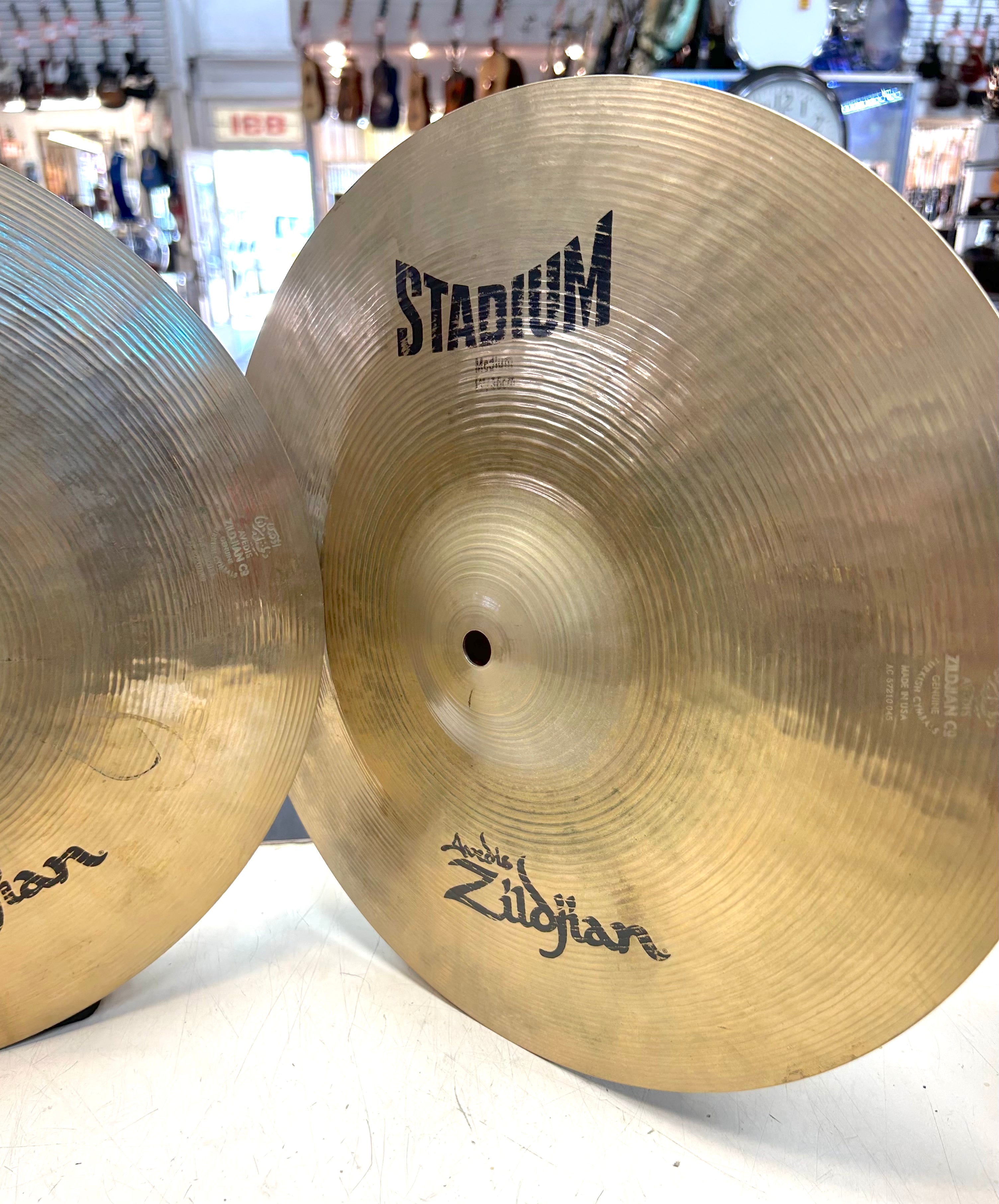 Zildjian Stadium Series 14" Medium Hi-Hat Cymbals - Pair